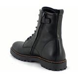 Giga - G3518 - Veterschoenen - Zwart - Leer
