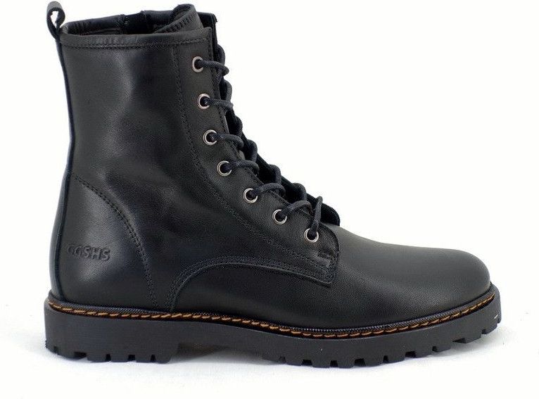 Giga - G3518 - Veterschoenen - Zwart - Leer