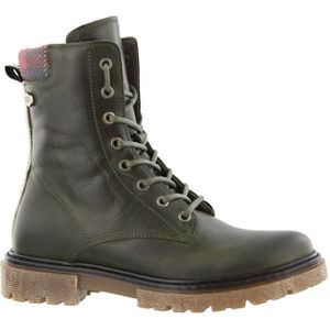 Giga Shoes - C13.H44 - Veterschoenen - Groen - Leer