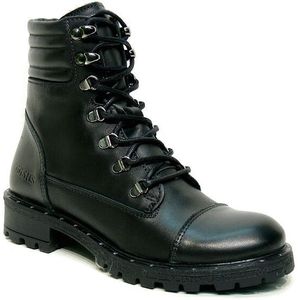 Giga Shoes - B19 - Veterschoenen - Zwart - Leer Combi