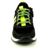 Track Style - 589 Sneakers - Zwart - Leer Combi