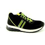 Track Style - 589 Sneakers - Zwart - Leer Combi