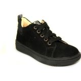 Shoesme - MU20W012 - Veterschoenen - Zwart - Suède - Leer Combi