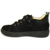 Shoesme - MU20W012 - Veterschoenen - Zwart - Suède - Leer Combi