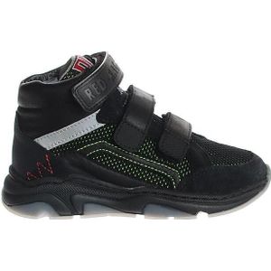 Red-Rag 13189 Klittenbandschoenen - Zwart - Leer Combi
