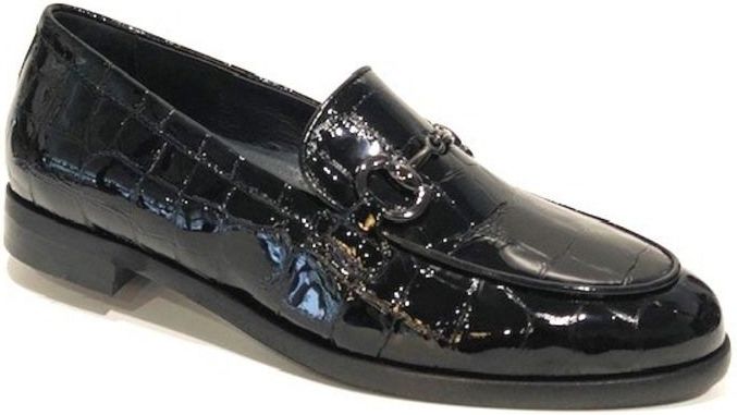 Annalina - A3510 - Instappers - Zwart - Wijdte G