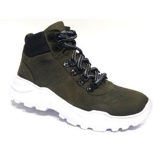 Track Style - 320898 - Veterschoenen - Zwart - Leer
