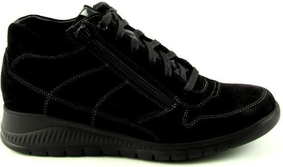 Durea 9721 - Veterschoenen - Zwart - Nubuck - Leer