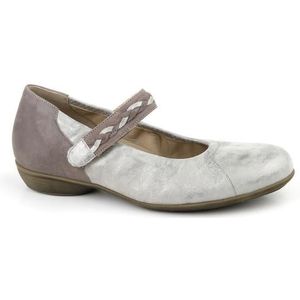 Durea - 5673 - Bandschoenen - Zwart - Leer