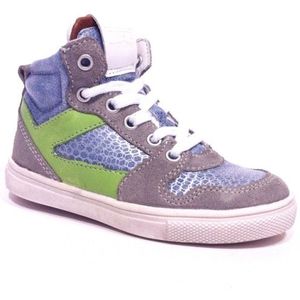 Track Style - 316308 - Veterschoenen - Zwart - Leer