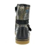 Develab - 621 - Enkellaarsjes - Blauw - Leer