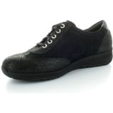 Durea 6164 - Veterschoenen - Zwart - Leer