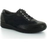 Durea 6164 - Veterschoenen - Zwart - Leer