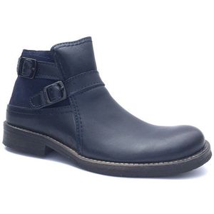 Piedro - 1126914860 - Enkellaarzen - Zwart - Leer