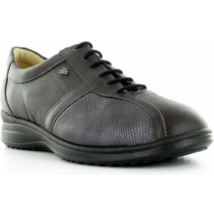 Finn Comfort - Maastricht - Veterschoenen - Zwart - Leer