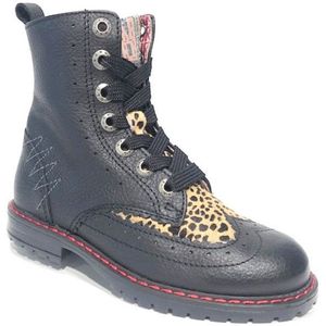 Red Rag - 12088 - Veterboot - Zwart - Leer