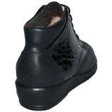 Finn Comfort - 3502 Sofia - Veterboots - Zwart - Nappa Leer en Lak