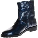 HIP - H1138 - Enkellaarzen - Blauw - Lak - Leer