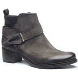 Mjus - 644204 - Enkellaarzen - Bruintaupe - Leer Combi