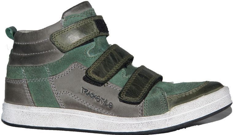 Track Style - Klittenbandschoenen - Leer - Stoere Jongens Schoen