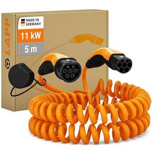 LAPP - EV Type 2 - Oplaadkabel - Oranje - 11kW - 5 Meter