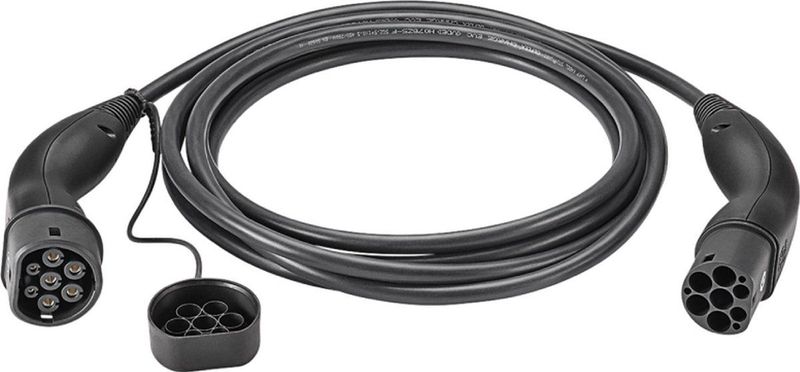 LAPP - EV Type 2 Oplaadkabel - Zwart - 22kW - 10 Meter