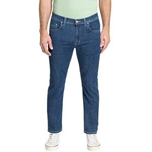 Pioneer Herenbroek 5 pocket stretch denim jeans, blue stonewash, 33W / 36L, Blue Stonewash, 33W x 36L