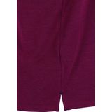 CASA MODA comfort fit poloshirt, donkerrood melange