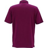 CASA MODA comfort fit poloshirt, donkerrood melange