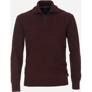 Casa Moda Zip Trui Bordeaux - Heren