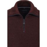 Casa Moda - Half Zip Trui - Bordeaux - Heren