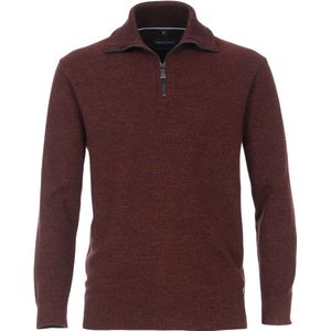Casa Moda - Half Zip Trui - Bordeaux - Heren