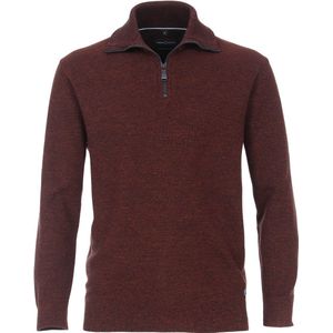 Casa Moda Zip Trui Bordeaux - Heren