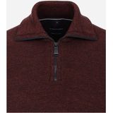 Casa Moda - Zip Trui Bordeaux - Heren - Regular-fit
