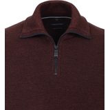 Casa Moda - Zip Trui Bordeaux - Heren - Regular-fit