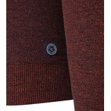 Casa Moda - Zip Trui Bordeaux - Heren - Regular-fit
