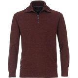 Casa Moda - Zip Trui Bordeaux - Heren - Regular-fit