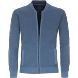 CASA MODA - Comfort Fit Vest - Lichtblauw Melange