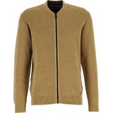 Casa Moda - Vest - Geel - 90% Katoen, 10% Nylon - Regular-Fit