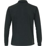 Casa Moda Polo LS Donkergroen - Heren - Longsleeve polo