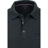Casa Moda Polo LS Donkergroen - Heren - Longsleeve polo