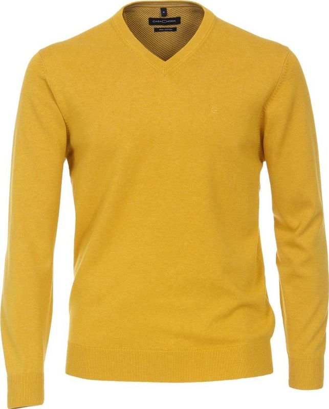 Tom Tailor - V-hals Trui - Heren - Mais - Katoen