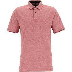 CASA MODA comfort fit poloshirt - stretch - rood melange