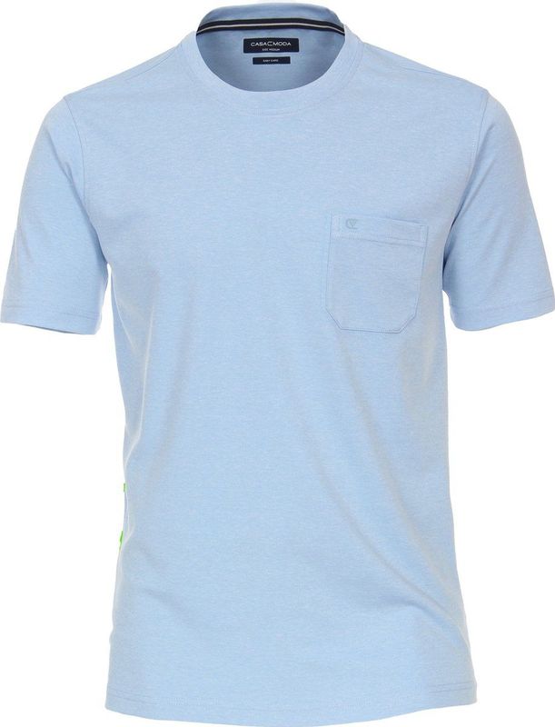 CASA MODA - Comfort Fit - Heren T-shirt - Blauw