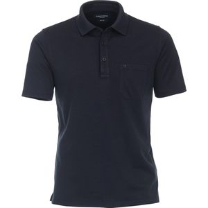 CASA MODA - Comfort Fit - Poloshirt - Blauw - Korte Mouwen