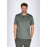 Casa Moda Polo Donkergroen - Maat S - Heren