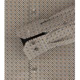 VENTI - Modern Fit - Overhemd - Geel Dessin - Strijkvriendelijk