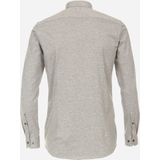 VENTI body fit overhemd, jersey, grijs
