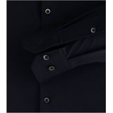 VENTI - Modern Fit Overhemd - Blauw - Jersey - Strijkvriendelijk