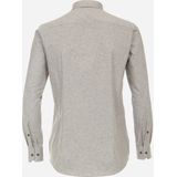 VENTI - Modern Fit - Overhemd - Grijs - Jersey
